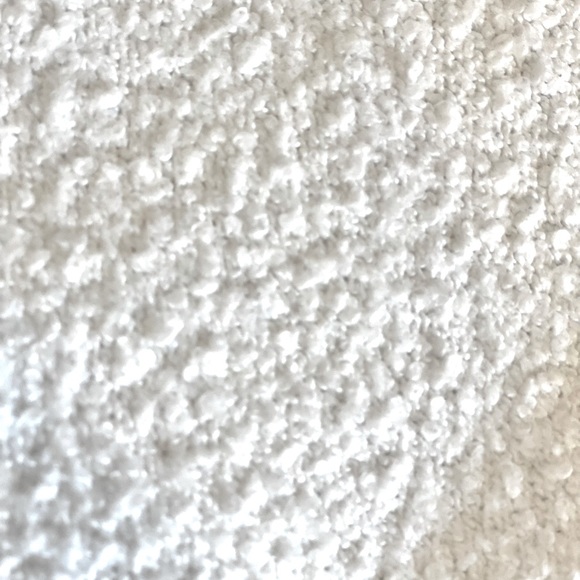 White cozy teddy style sweater - Picture 2 of 2